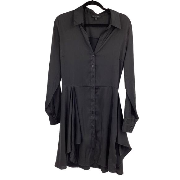 Guess Eco Alya Dress Black Size Large NWOT $118 MSRP - Picture 3 of 9